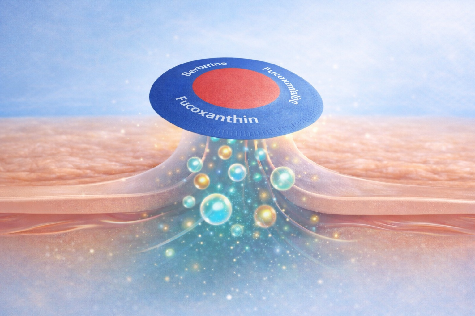 Concept illustration showing the patch format in a minimal, non-medical way